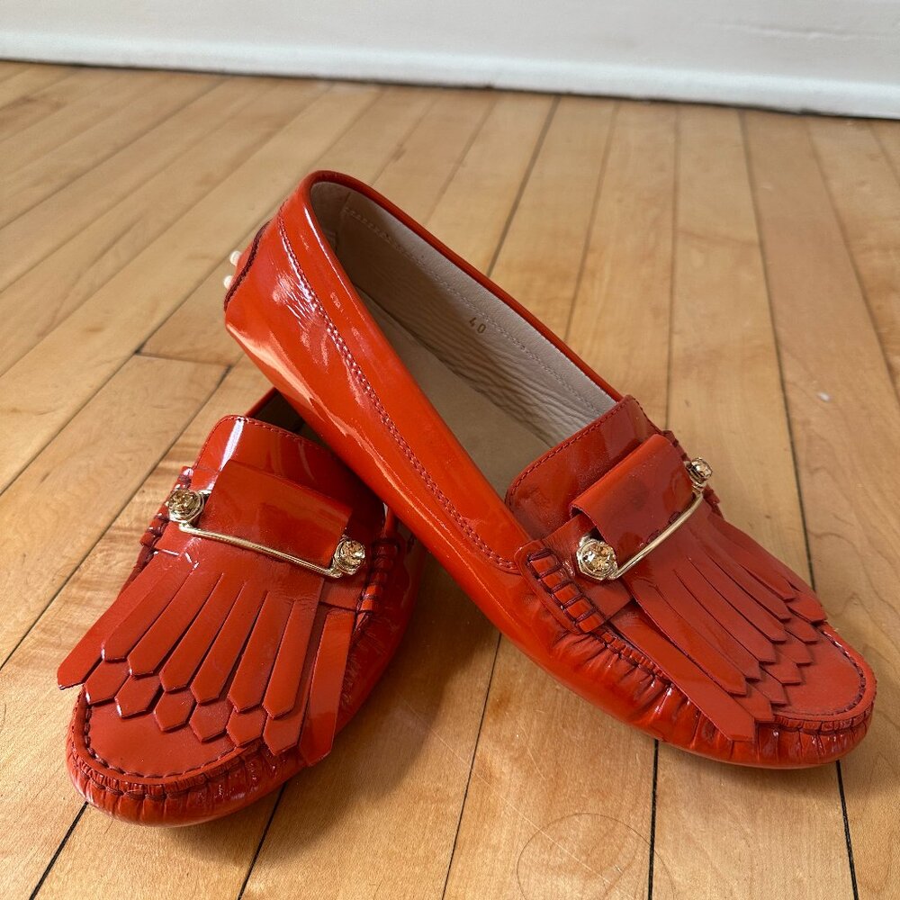 Vintage TOD's Patent Leather Driving Shoe
